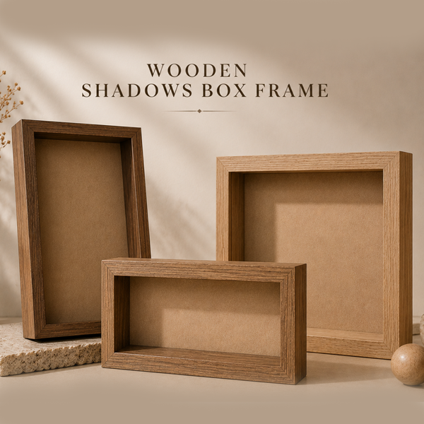 Wooden Shadow Box Frames