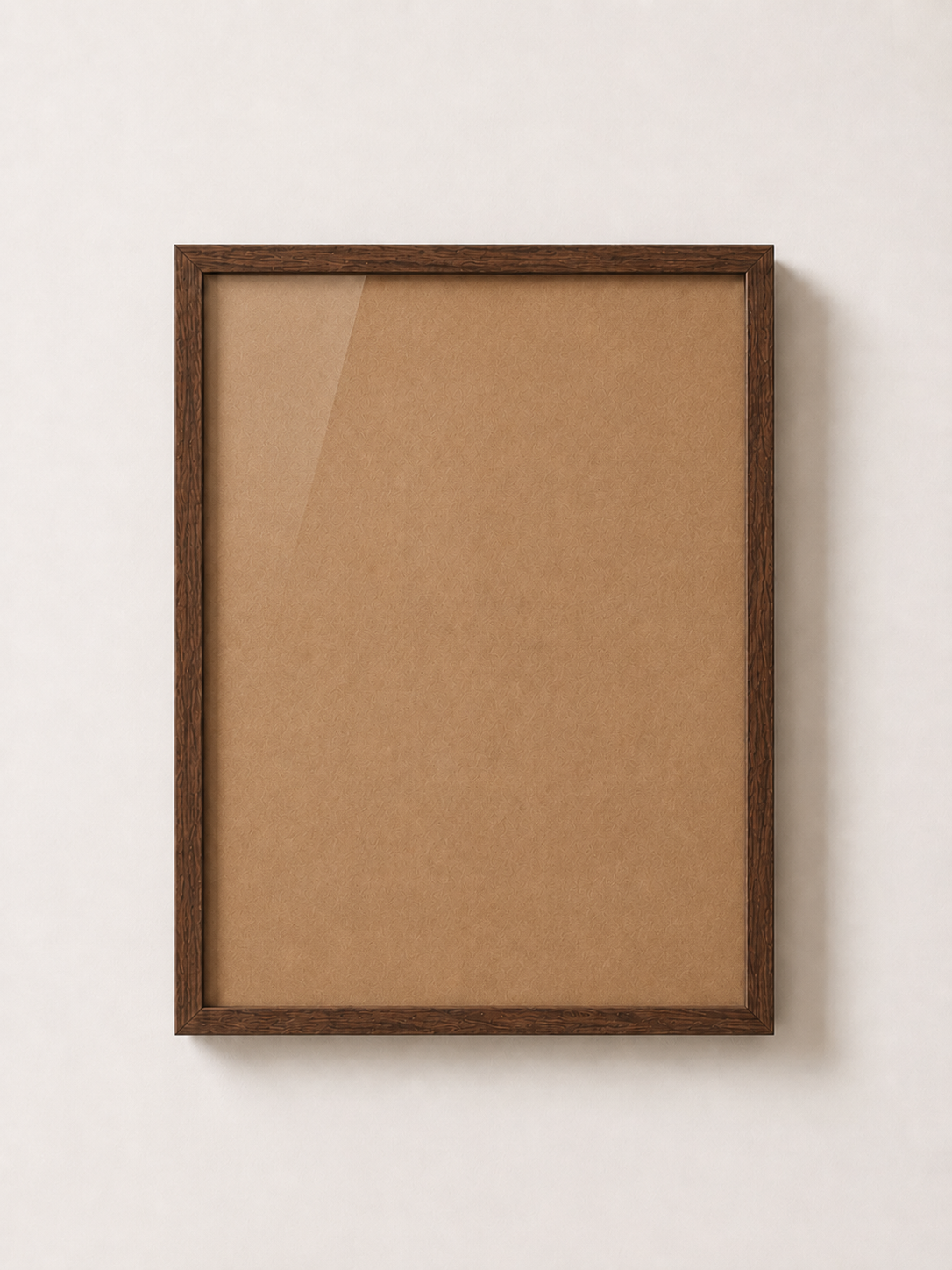 wooden frame